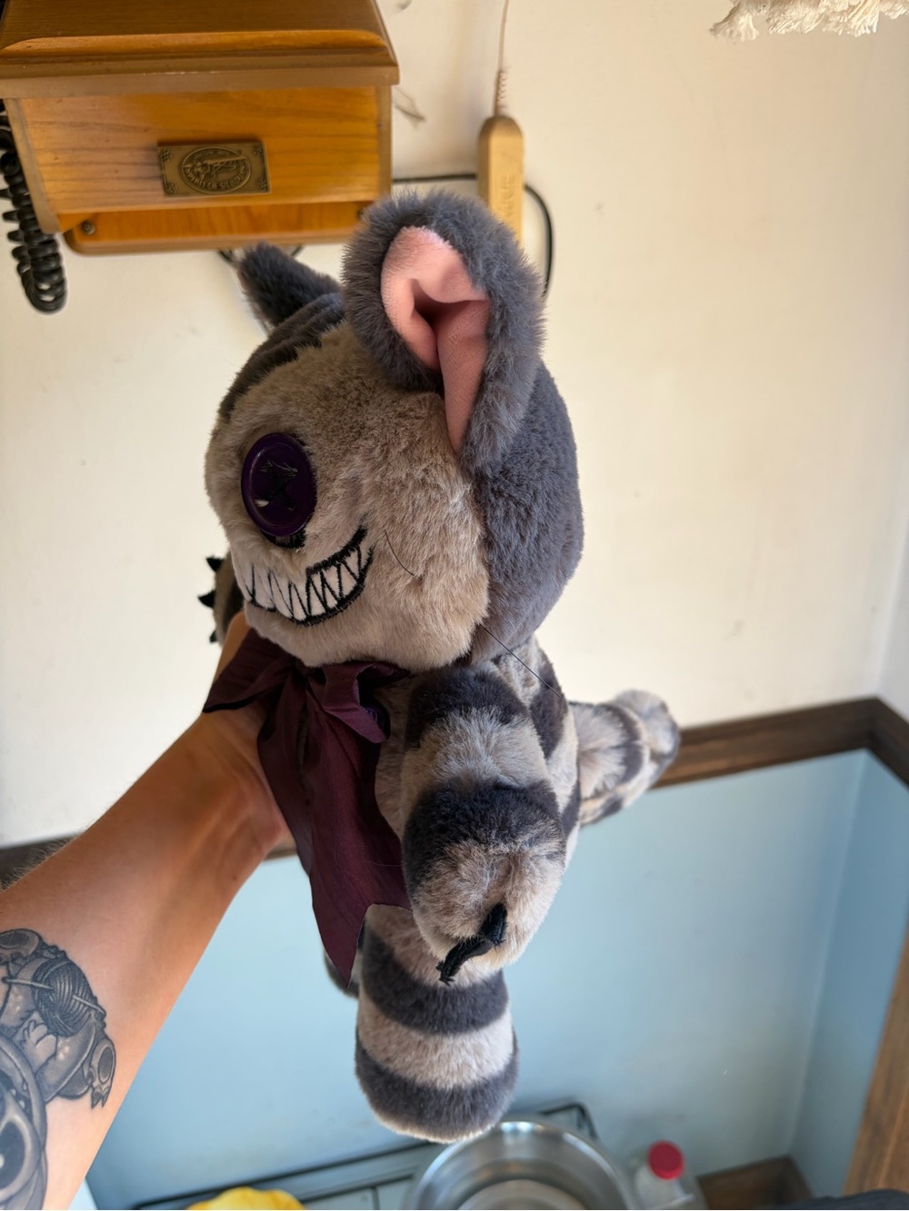 American Mcgees Victorian Cheshire Cat plushie dreadfuls - Picture 8 of 9